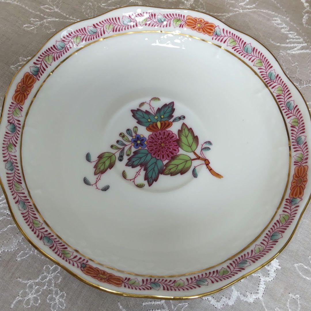 Amazon.co.jp: ヘレンド アポニーフラワー カップ＆ソーサー デザート